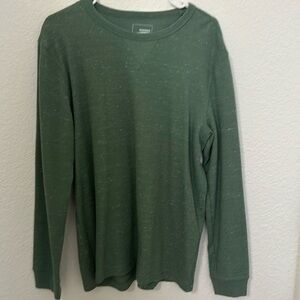 Men’s Long-sleeved Waffle Shirt